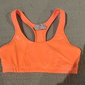 Stella McCartney orange sports bra